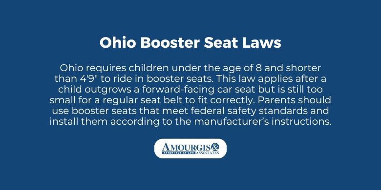 front seat laws weight limit for booster