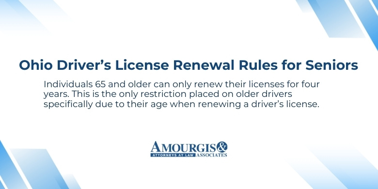 Ohio's driver license renewal rules for seniors