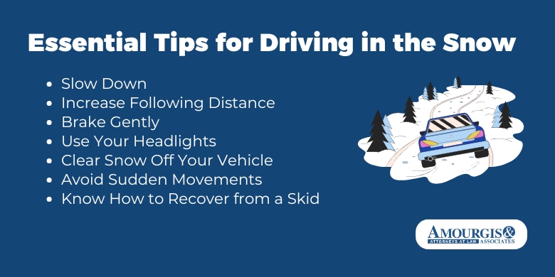 Essential tips for driving on the snow