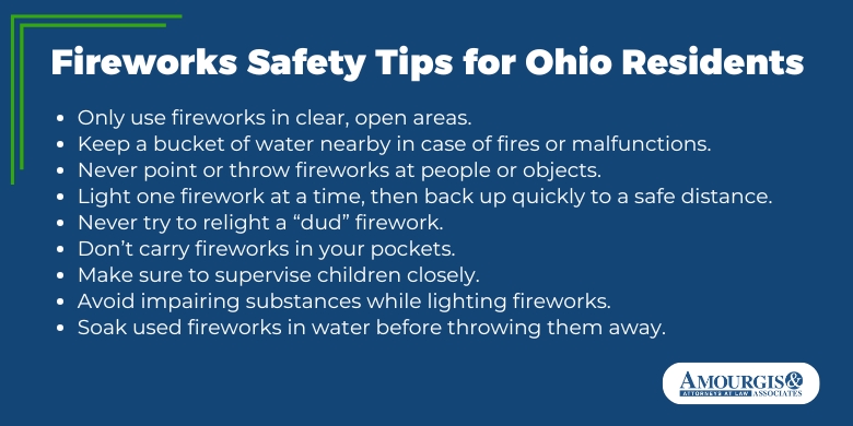 Fireworks Safety Tips for Ohio Residents